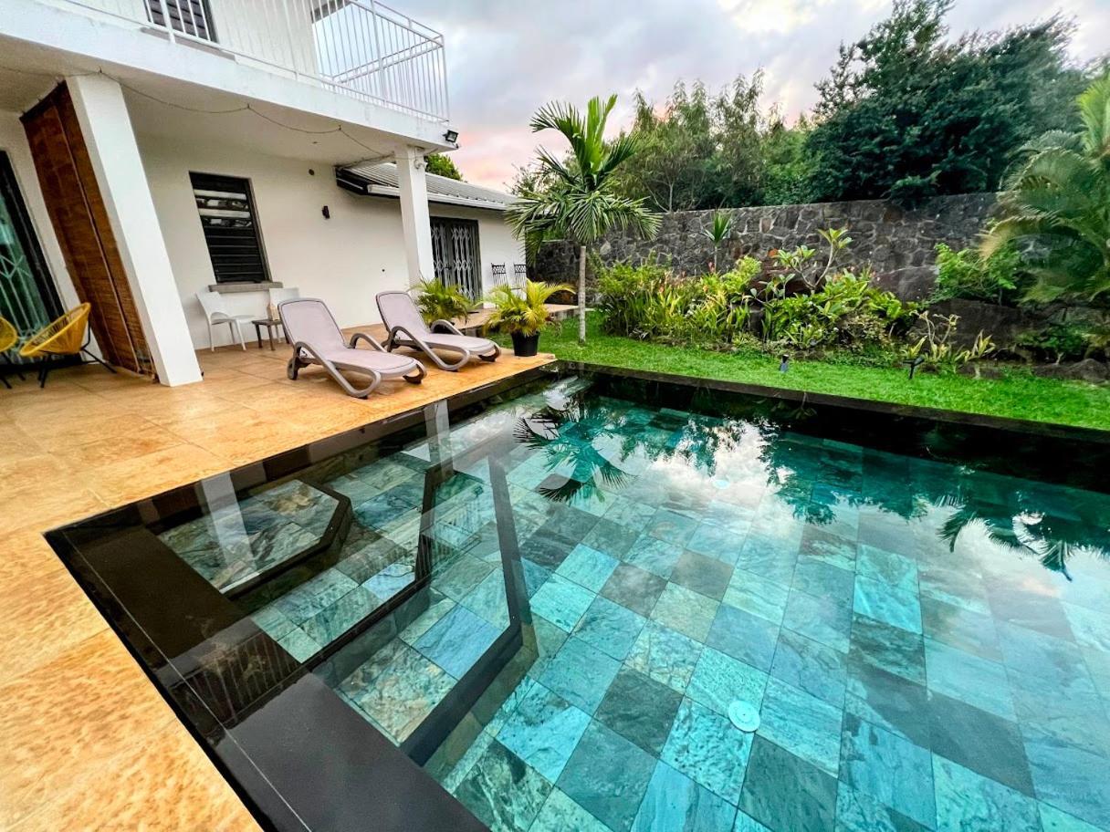 Lakaz Kannell - Vanilla Lodge, Secluded Outside Bath & Shower Infinity Pool Cap Malheureux Bagian luar foto